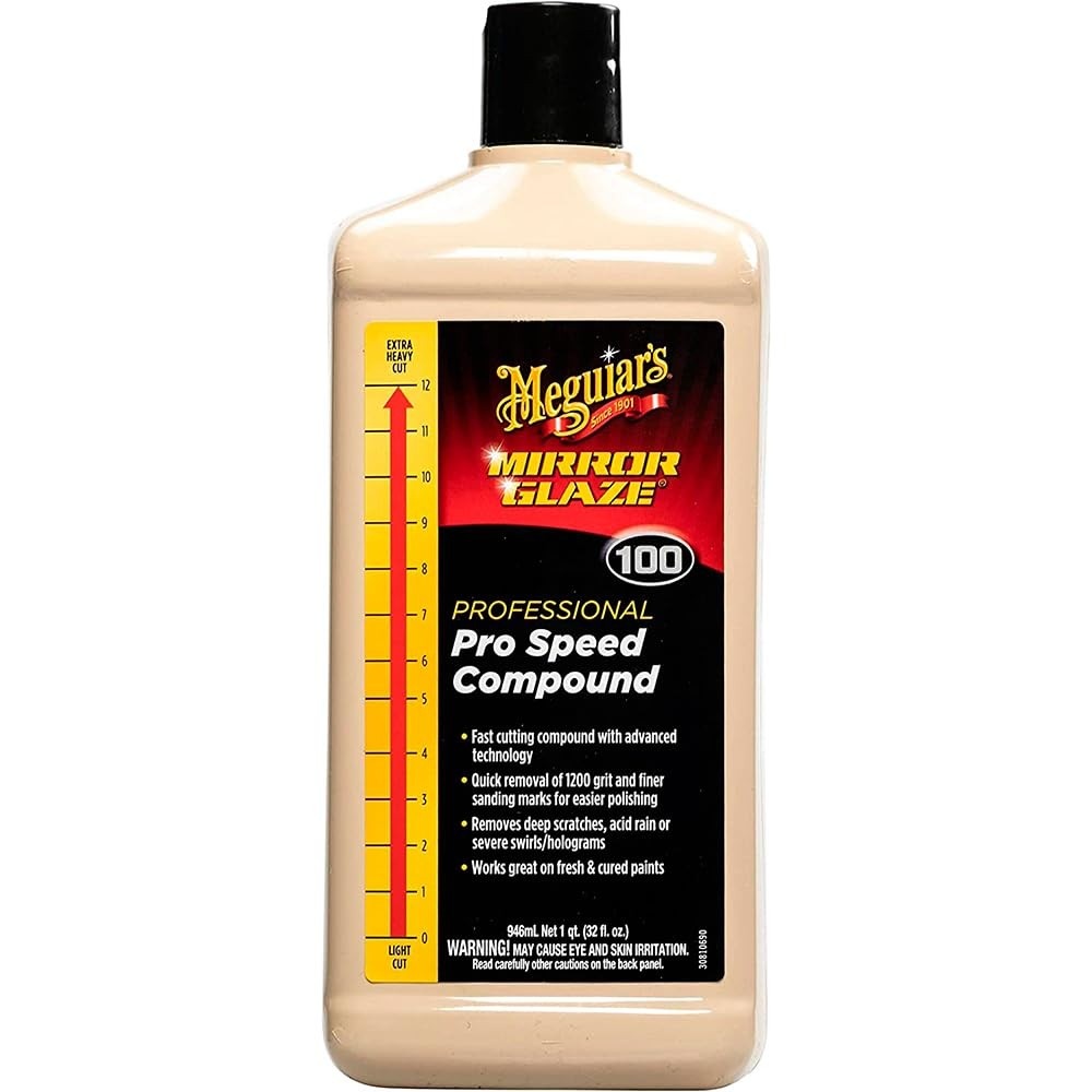 Meguiars, Mirror Glaze, Polidor Ultra Rápido, 946ml