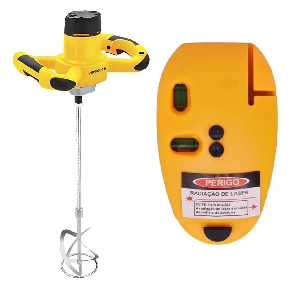 Misturador de Argamassa 1600W: Potência e Precisão!