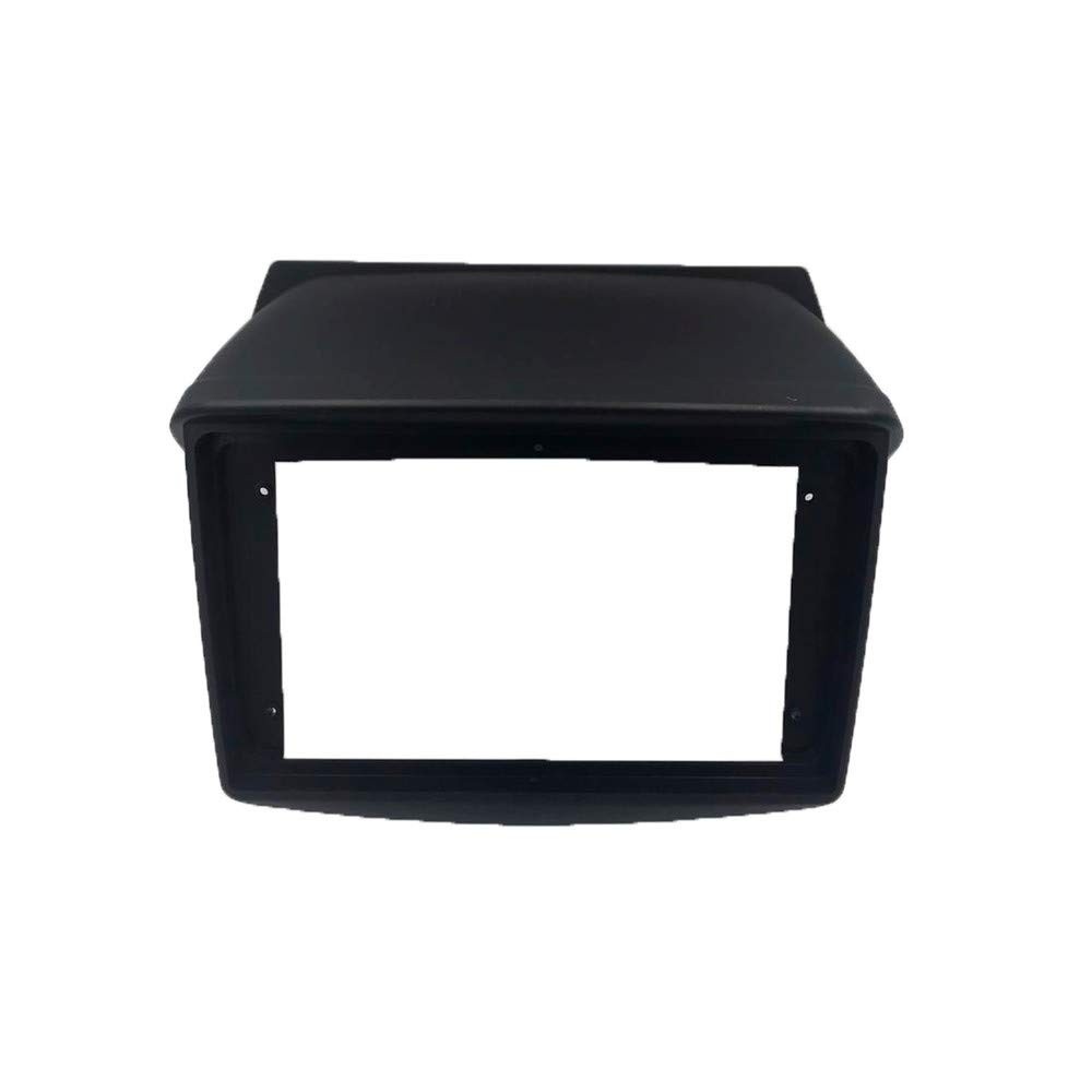 Moldura 2 Din 9 Polegadas Preta para Mitsubishi L200 Triton (2008-2015) - Upgrade de Central Multimídia