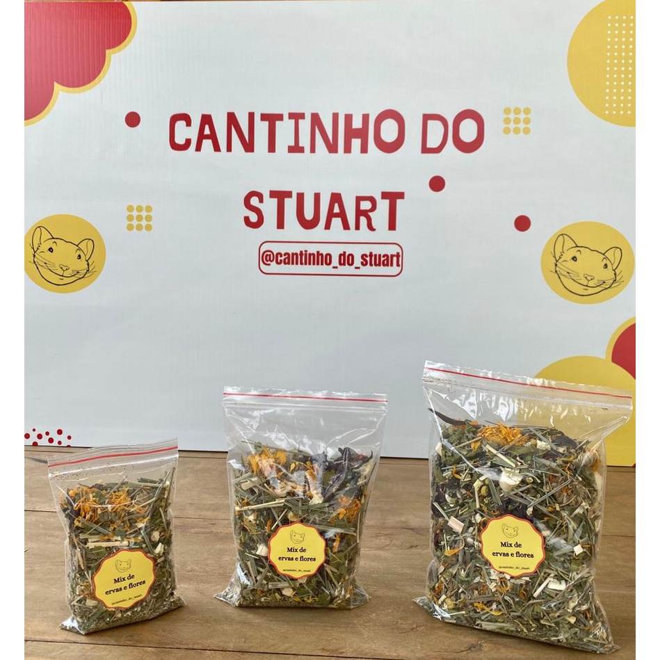Mix de Ervas e Flores para Hamster: Reduza Estresse e Odor