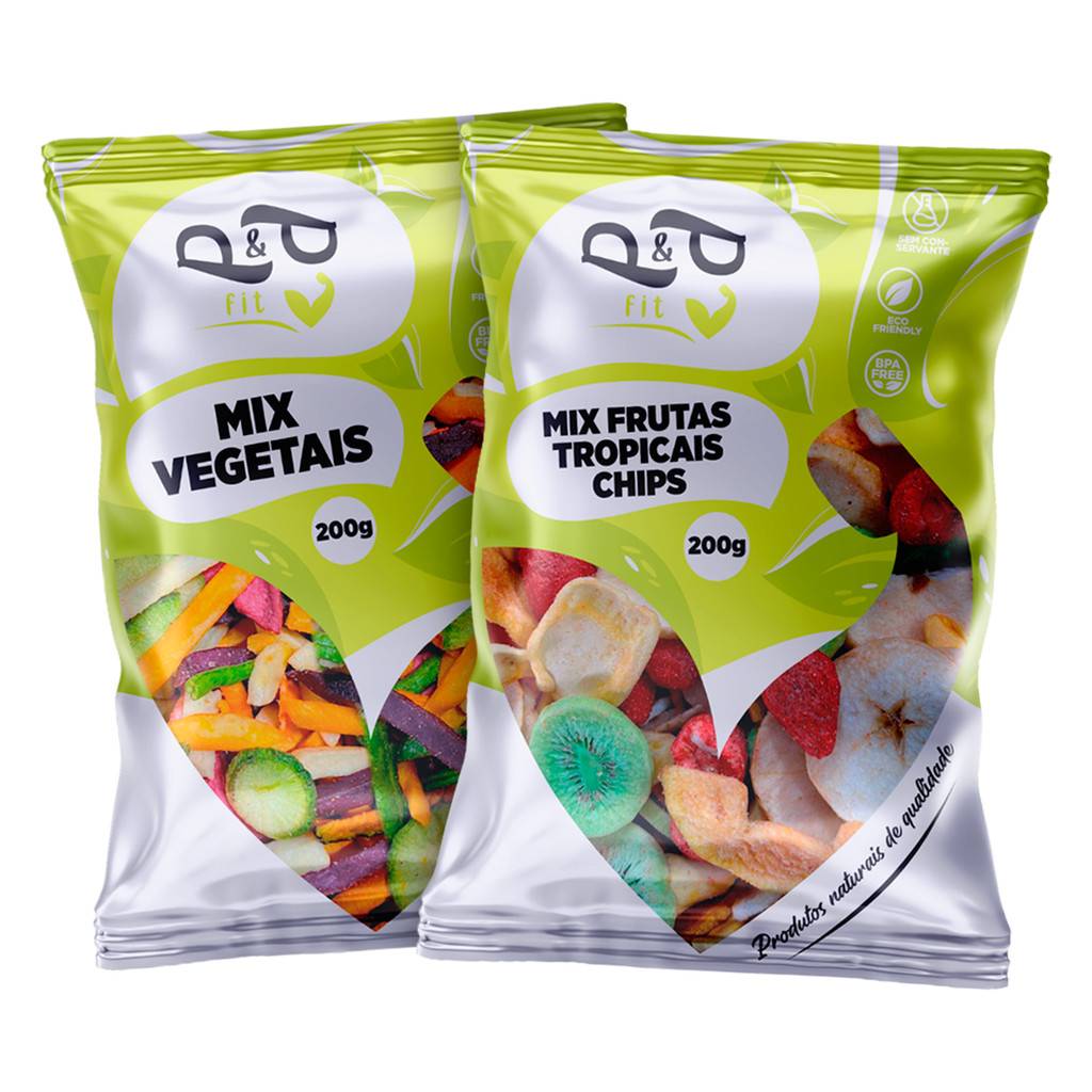 Mix de Frutas e Vegetais Desidratados: Snack Saudável e Prático