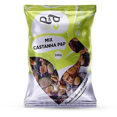 Mix de Nuts P&P: Energia e Sabor em Cada Mordida!