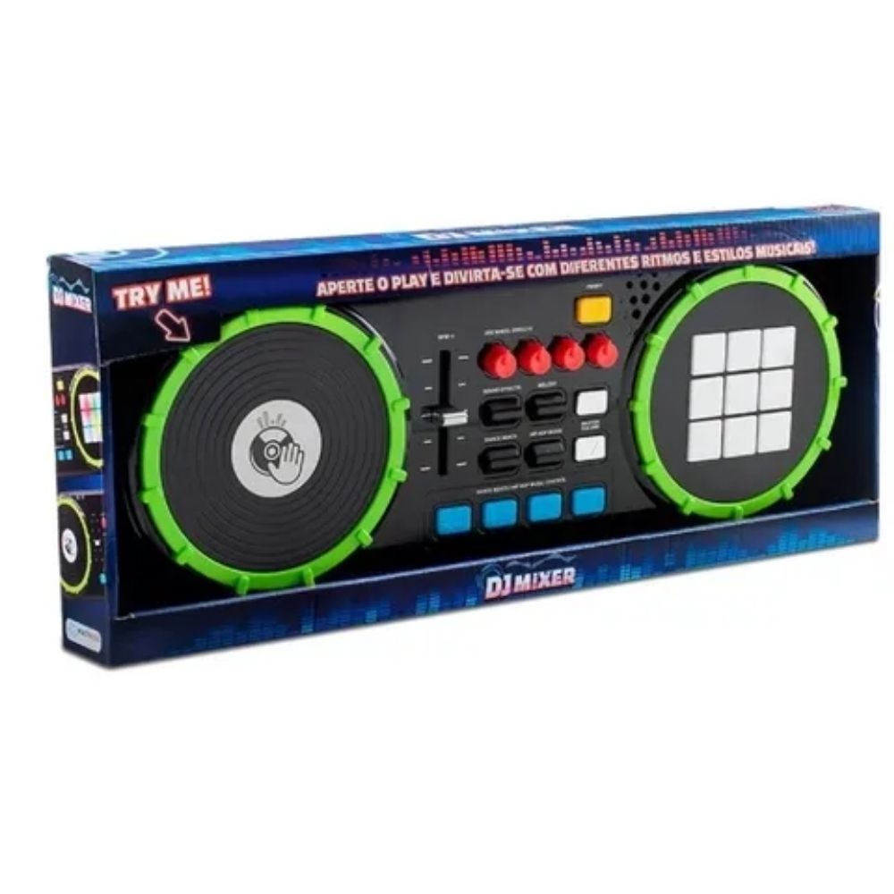 Mixer DJ Infantil Multikids: A Festa Começa Aqui!