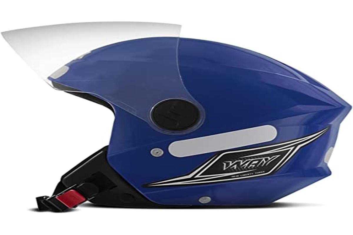 Capacete Mixs Way Aberto Azul: Segurança e Conforto para Seu Passeio!