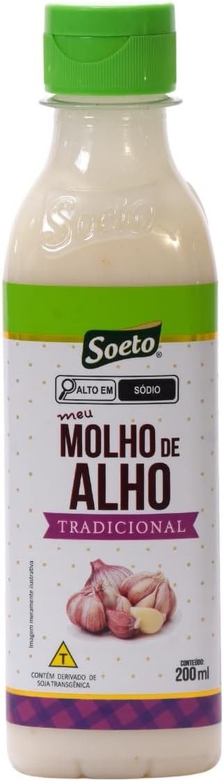 Molho de Alho Tradicional 200 mL