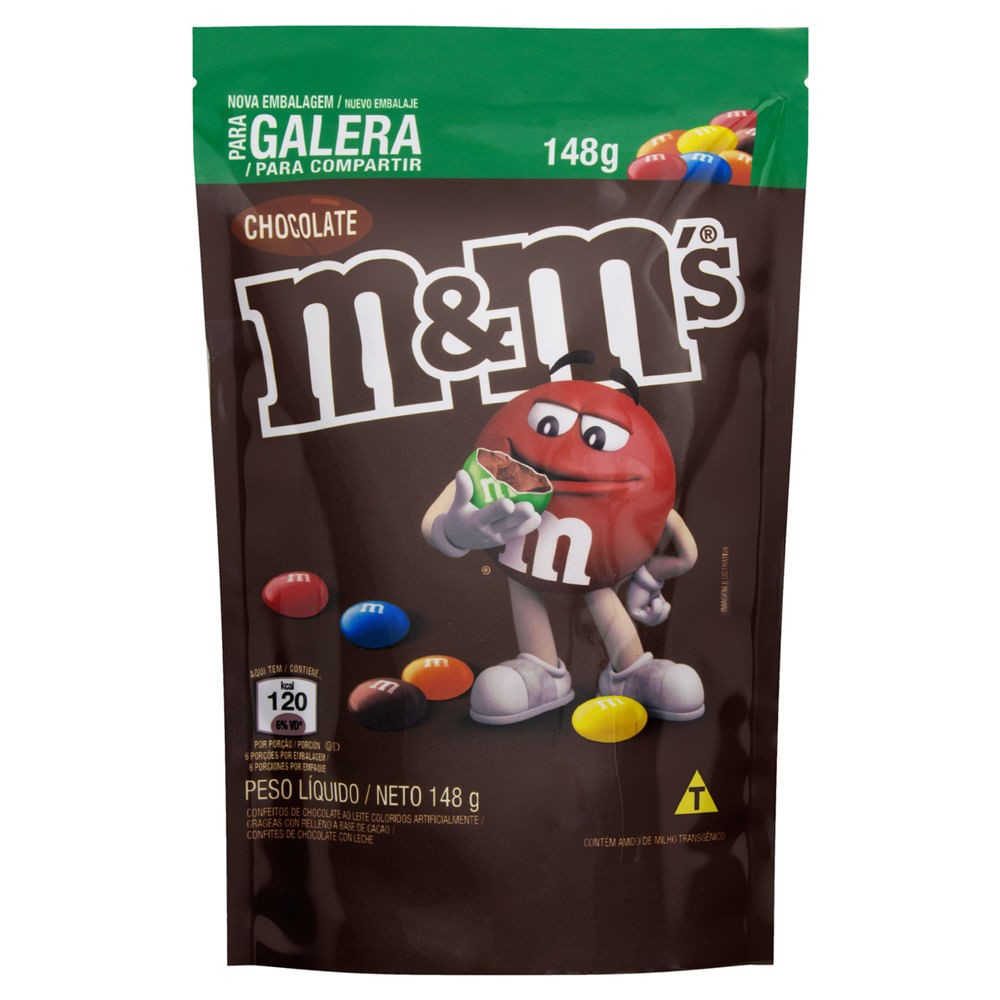 M&M'S Ao Leite 148g: A Explosão de Sabor que Você Ama!