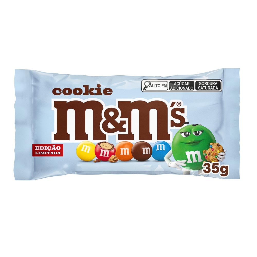 M&M'S Cookie: A Delícia Irresistível em 35g!