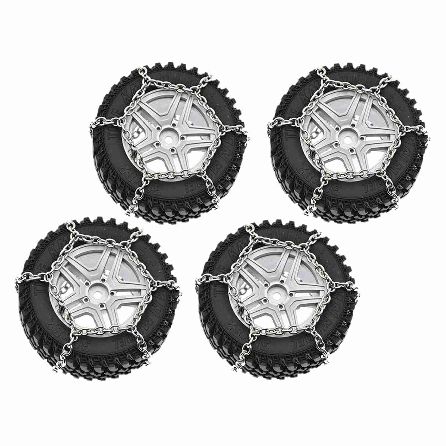 Pneus de Borracha para Carros RC 1/12 MN86K MN86KS MN86 MN896S - Estilo 3: Aderência e Durabilidade Superior