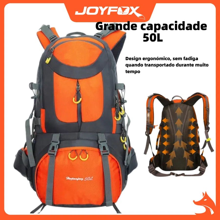 Mochila 50L: Aventura Sem Limites!