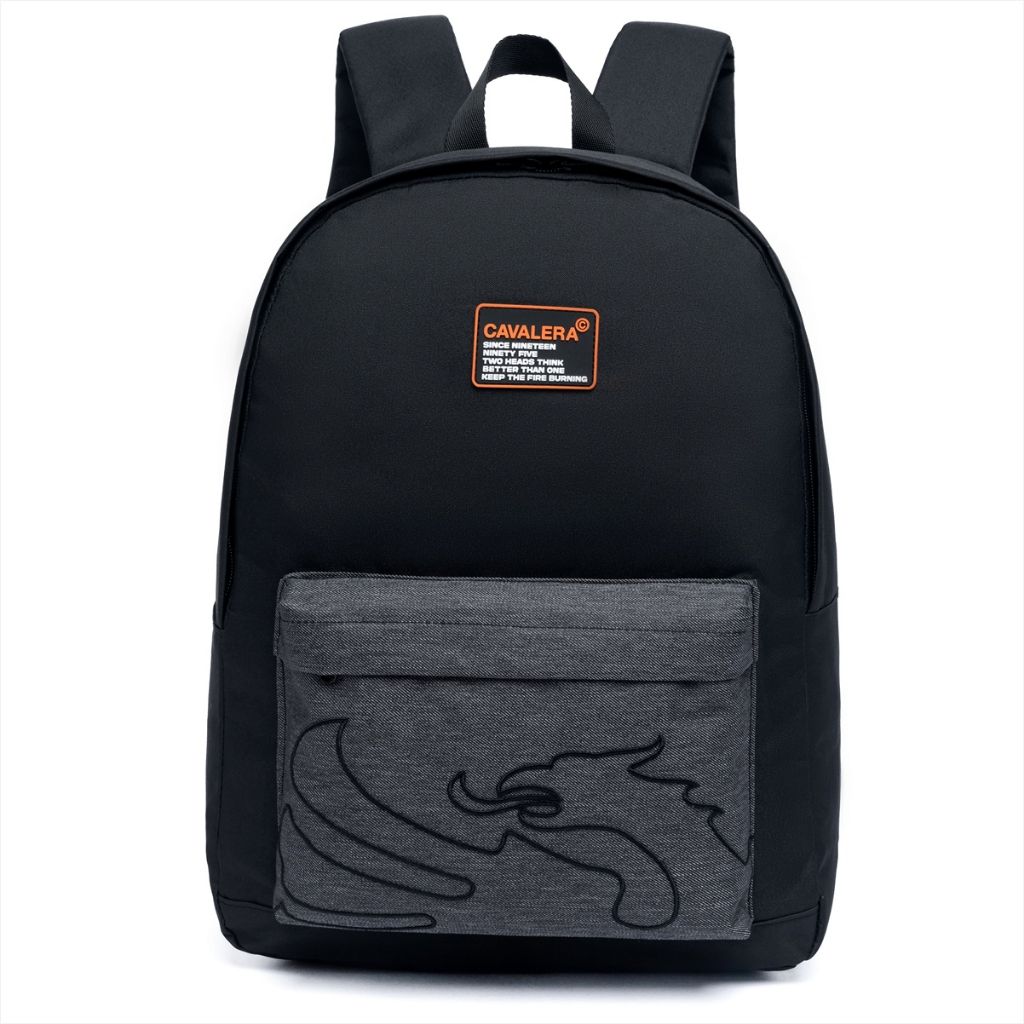 Mochila Cavalera Unissex Preta 20L: Resistente e Espaçosa
