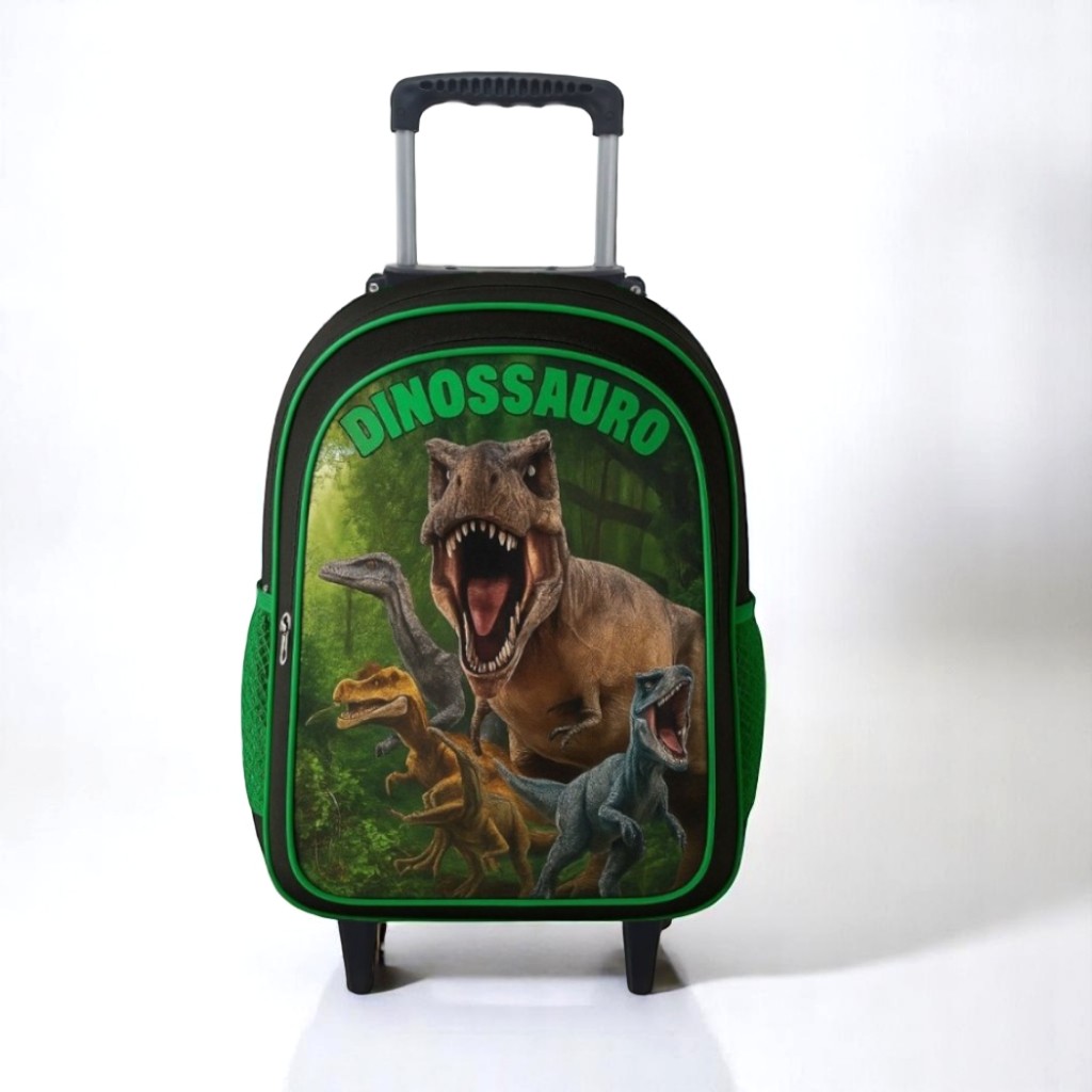 Mochila Dinossauro Rodinha: Aventura e Conforto!