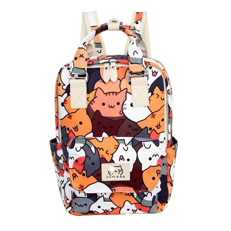 mochila-escolar-gato-anime-estilo-coreano-e-resistencia