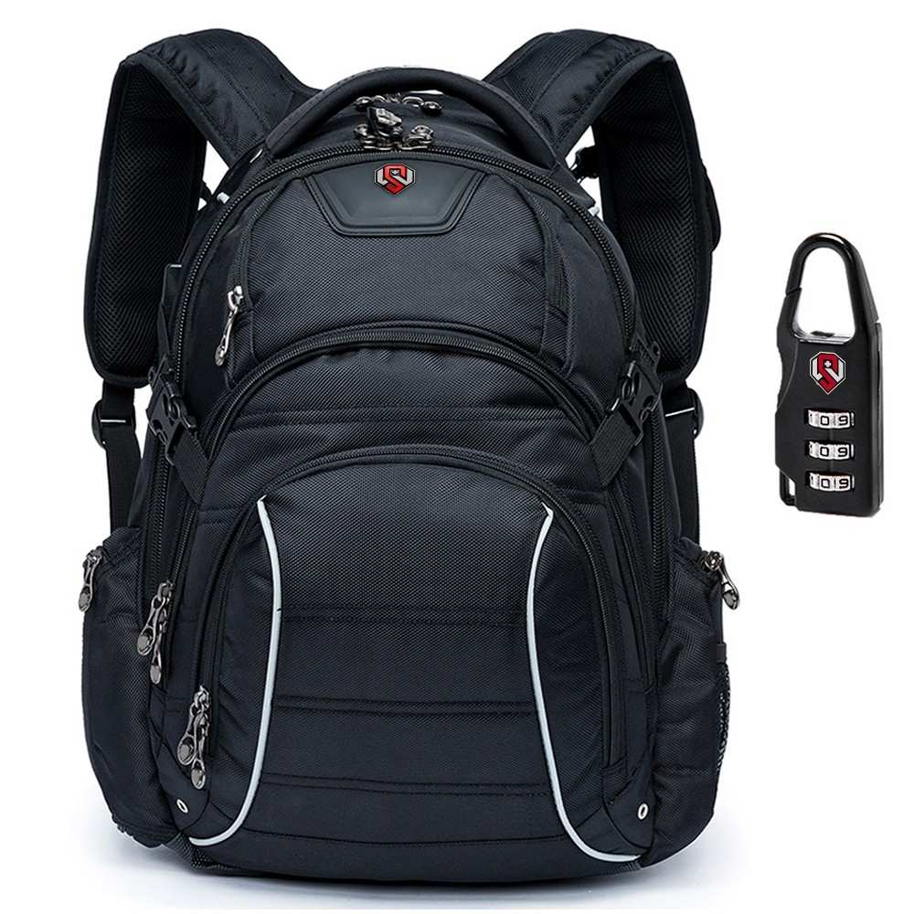 Mochila Executiva Swissport: Notebook, USB e Segurança