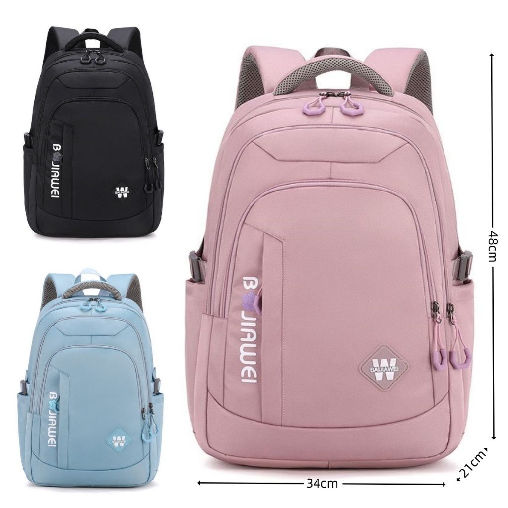 Mochila Feminina Coreana Casual e Leve para Ensino Médio – Impermeável e Estilosa