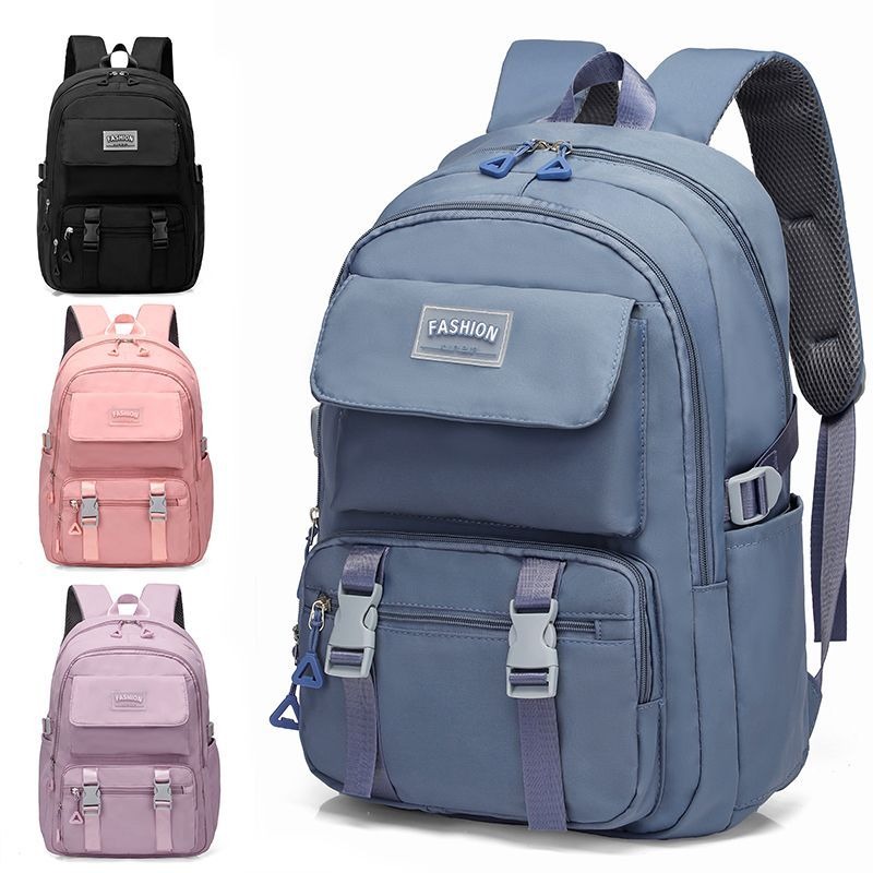 Mochila Feminina Escolar com Estojo – Impermeável e Estilosa