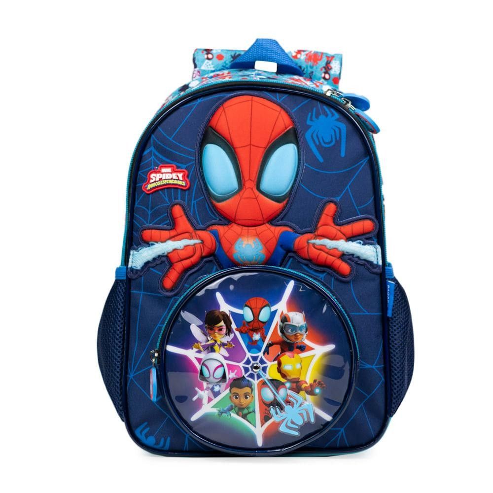 Mochila Infantil Spidey: Aventura e Organização!