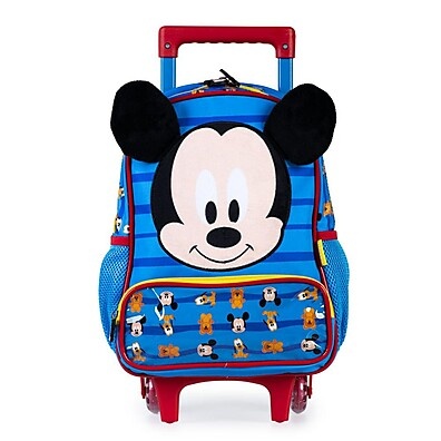 Mochila Mickey Baby Azul: Conforto e Praticidade!