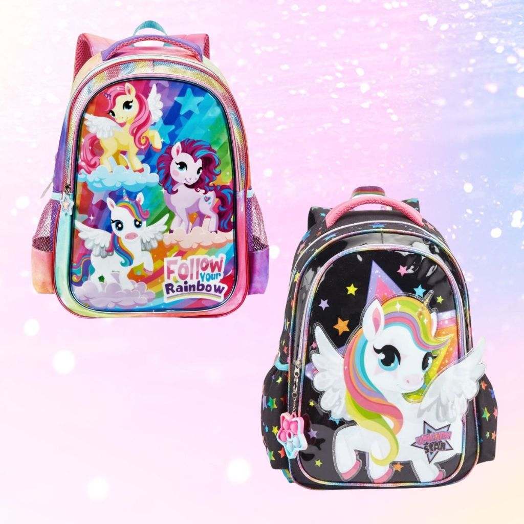 Mochila Unicornio Rosa para Meninas: Estilo e Conforto em Um Só Produto