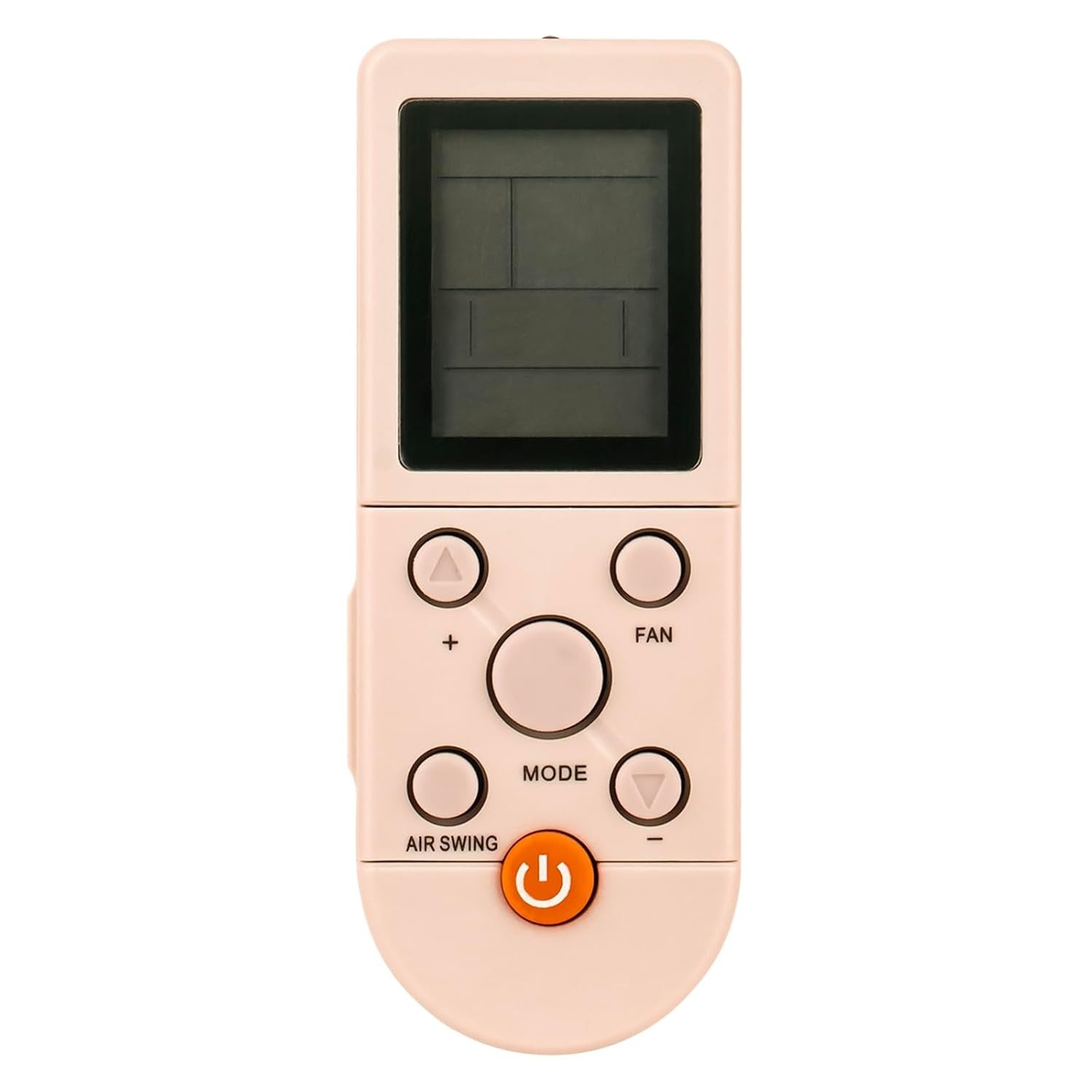 Controle Remoto Substituição YKR-F001 para Ar Condicionado AUX – Compatível com Múltiplos Modelos