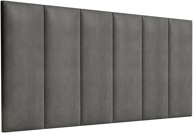Cabeceira Painel Imperial Estofada Queen Size Cinza 1,60m - Moderna e Confortável para Seu Quarto