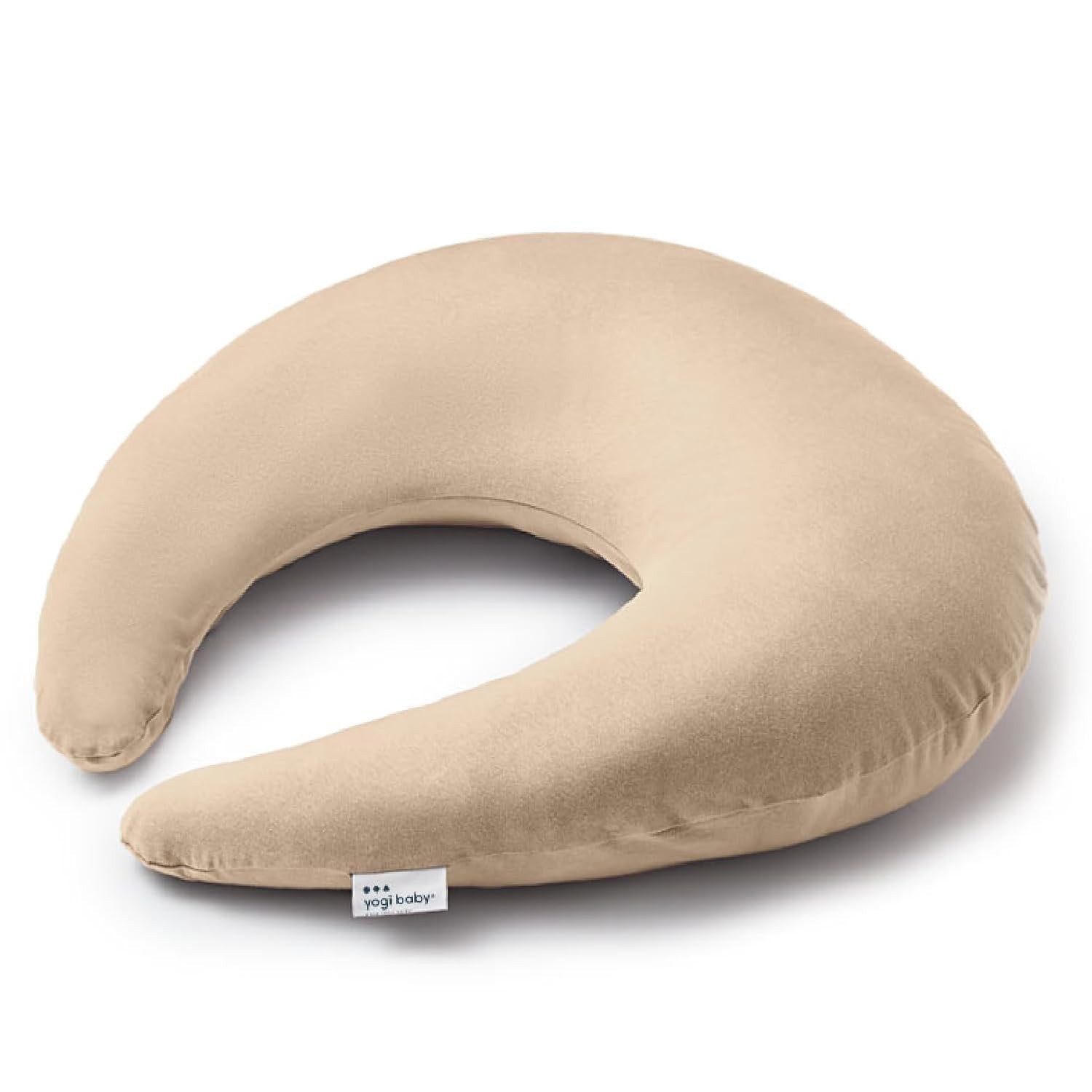 Almofada de Amamentação Yogi Baby Moon Nude - Conforto e Estilo para Mães Modernas