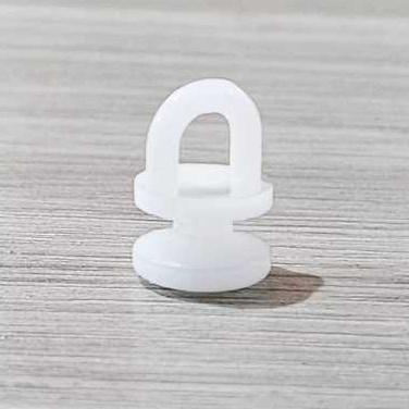 Deslizante para Cortina de Trilho Suíço Branco – Praticidade e Modernidade