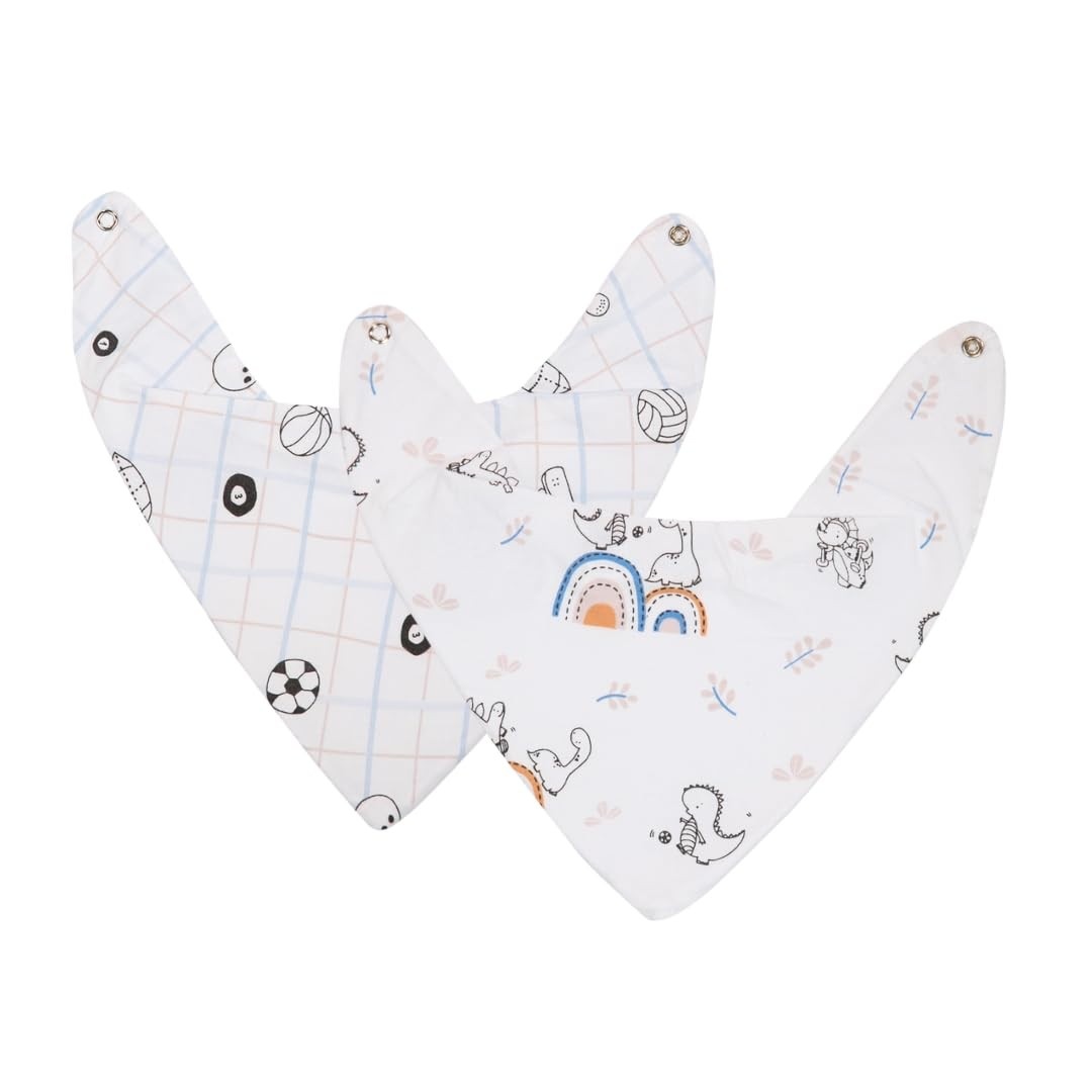Babador Bandana Papi Baby - Estilo e Proteção para Bebês com Design Moderno
