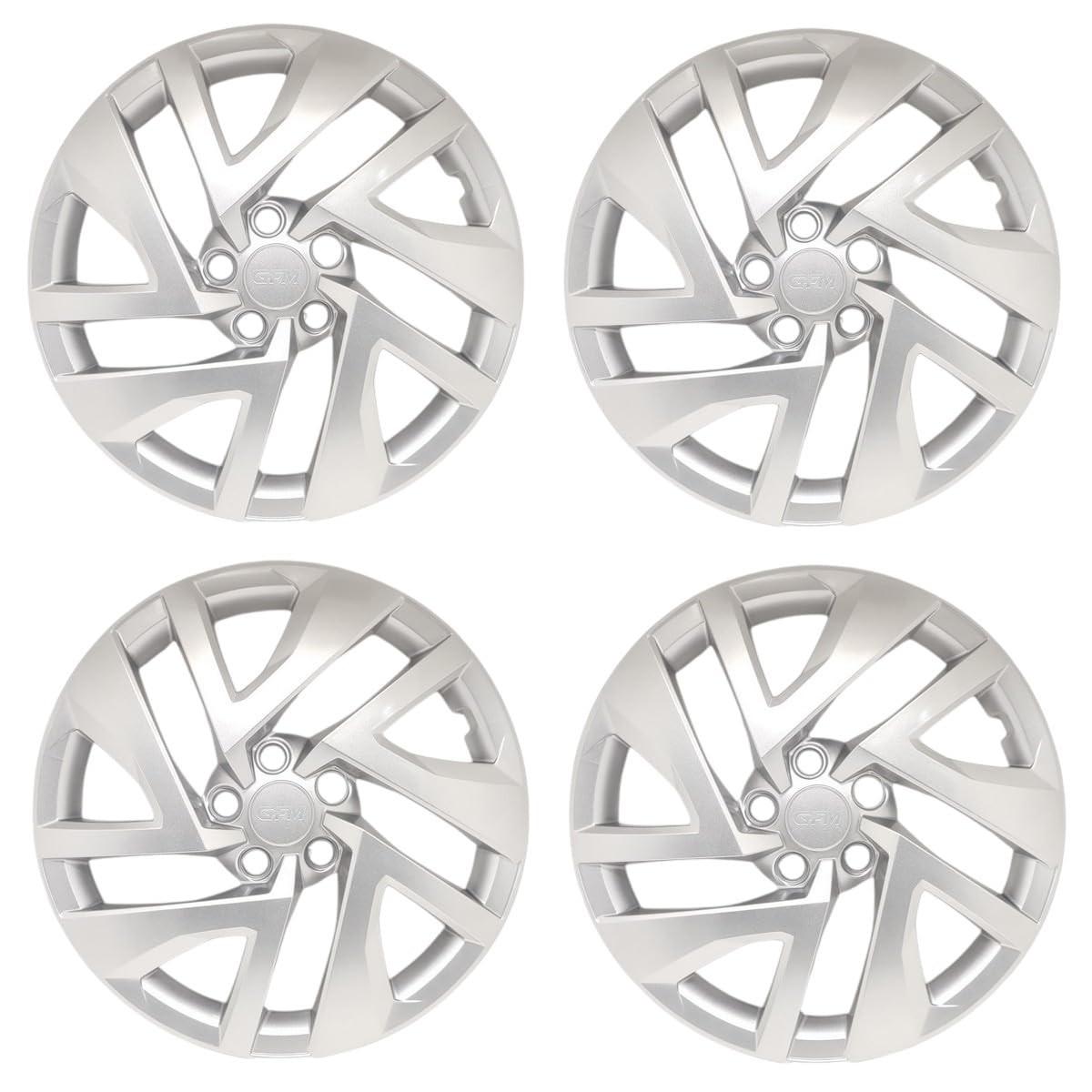 Kit 4 Calotas Aro 15 Prata para VW Virtus 2023 - Design Moderno e Proteção