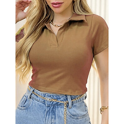 Cropped Polo Feminino: Estilo Casual e Moderno!