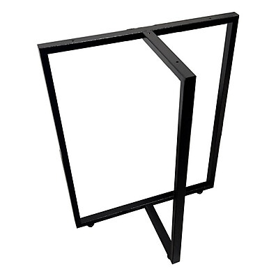 Pé de Mesa Industrial Modelo T 75x60: Design Robusto e Moderno