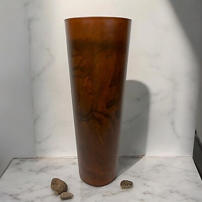Vaso Decorativo Polietileno Marmorizado Moderno