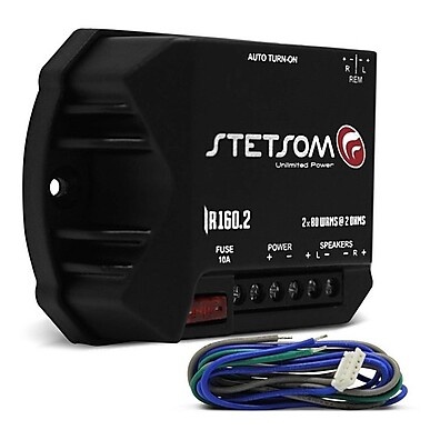 Módulo Stetsom 160W RMS 2 Canais – Potência e Qualidade no Som do Seu Carro