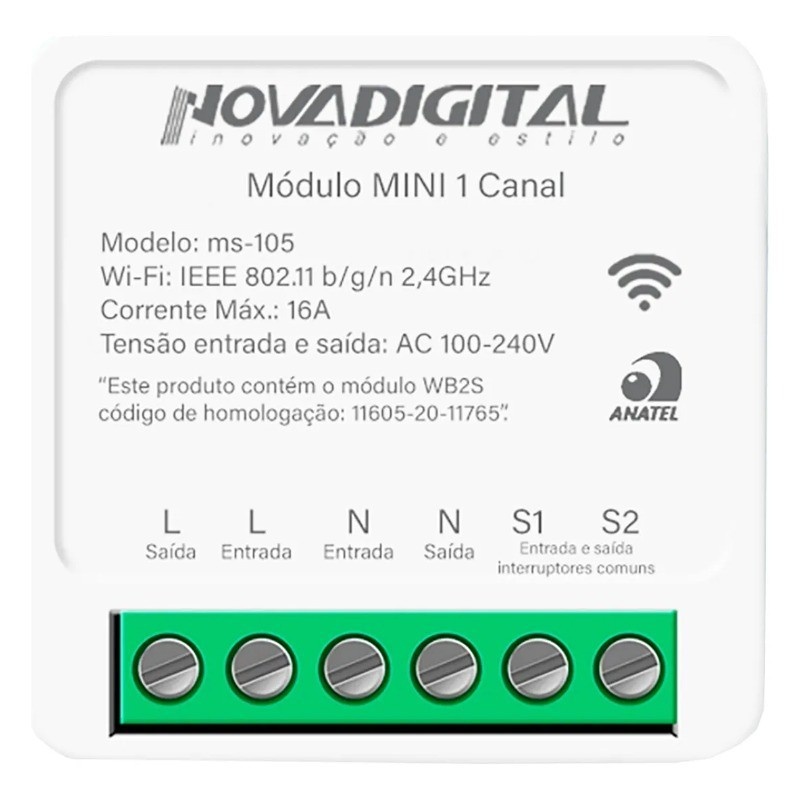 Módulo Wi-Fi Inteligente: Controle sua Casa por Voz!