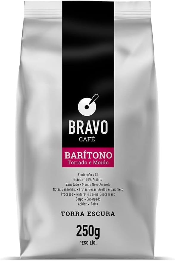 Bravo Café Barítono Torrado e Moído 250g