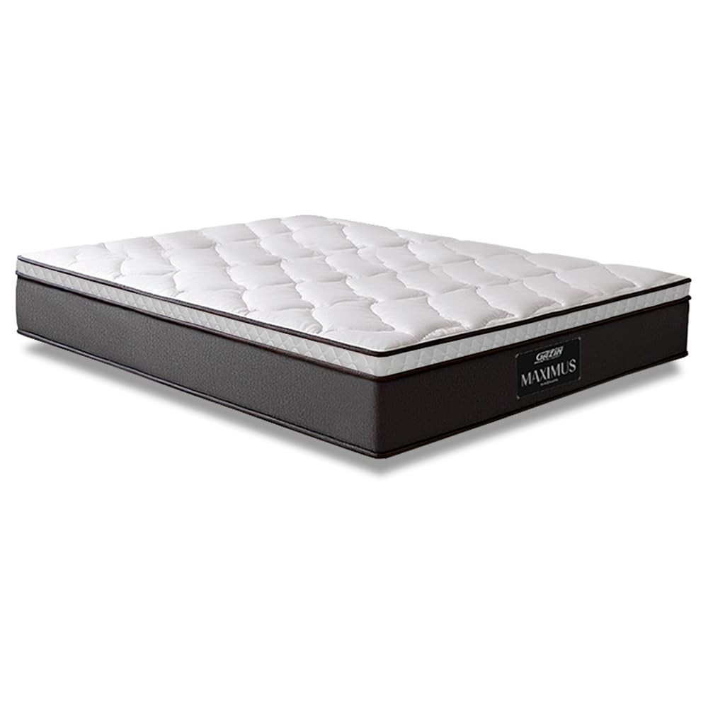 Colchão Casal Molas Ensacadas Pillow Top Maximus 138x188x24cm - Conforto e Suporte Individualizados