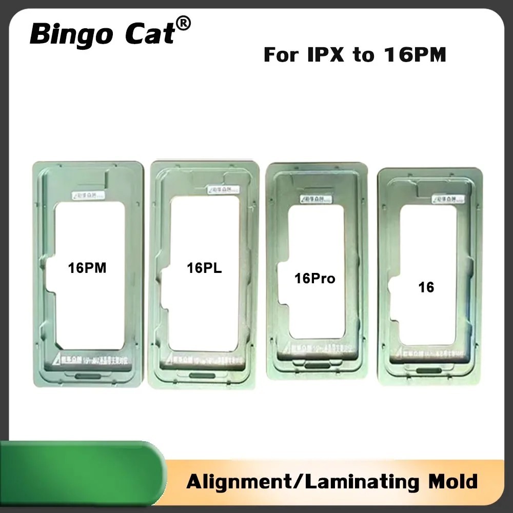 Molde Alinhador LCD iPhone: Precisão na Reparação