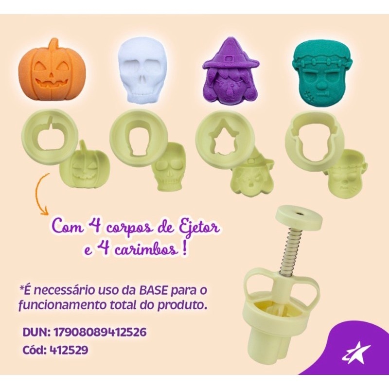 Moldes Halloween Ejetor Max: Crie Doces Assustadores!
