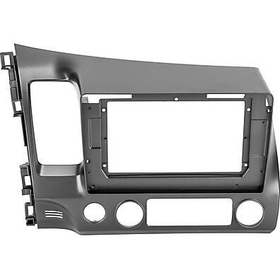 Moldura 2 DIN 10" para Civic 06 a 11 – Grafite Epx10ho005