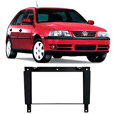 Moldura 2 Din 7” Gol G3: Upgrade no Painel!