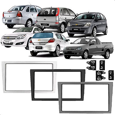 Moldura 2 Din Corsa/Vectra: Instale seu DVD!