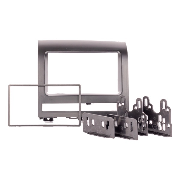 Moldura 2 Din Fiat: Palio, Strada, Idea - Preta