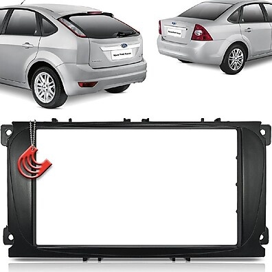 Moldura 2 Din Ford Focus 09/13: Instale sua Multimídia!