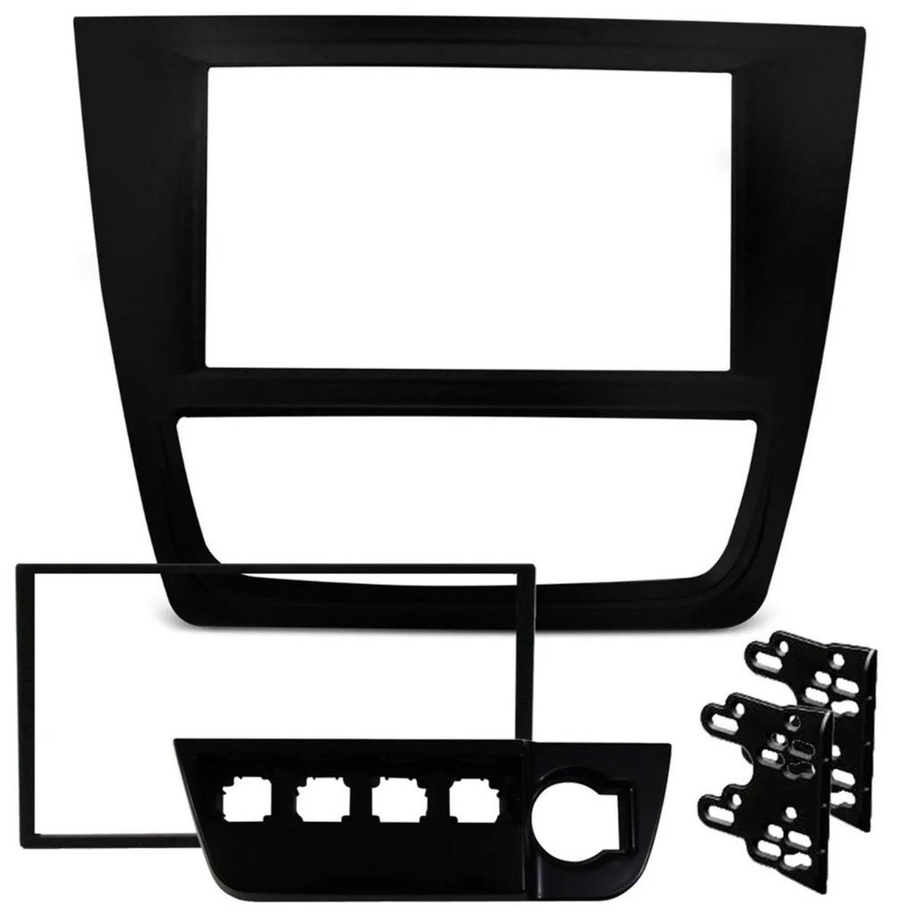 Moldura 2 DIN G6: Upgrade Perfeito para seu Painel!