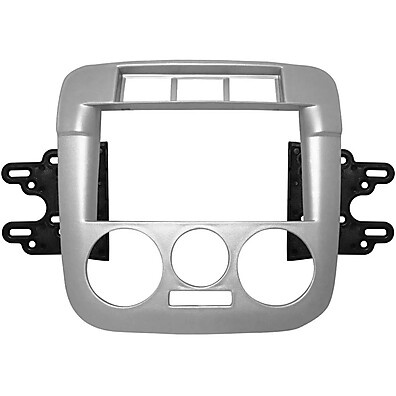 Moldura 2 Din Gol G4: Upgrade Prata Sofisticado