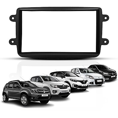 Moldura 2 Din Renault: Instale sua Multimídia!