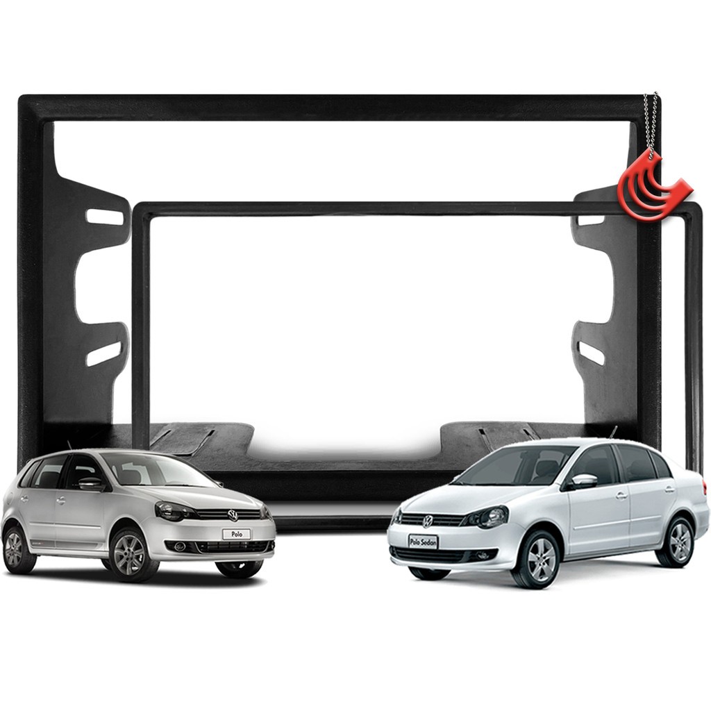 Moldura 2 Din VW Polo: Instale Sua Multimídia!