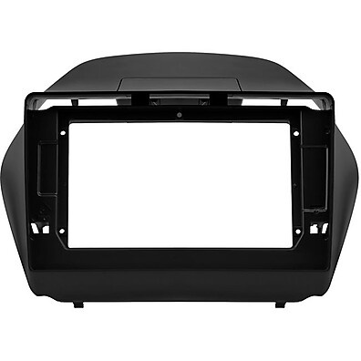 Moldura Expex 2 Din 10 Polegadas Preta – Perfeita para IX35 2010 a 2017