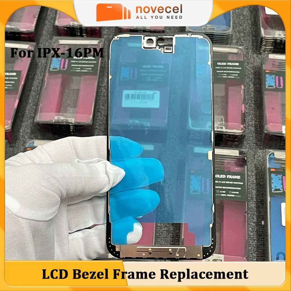Moldura Frontal iPhone: Reparo LCD Fácil!