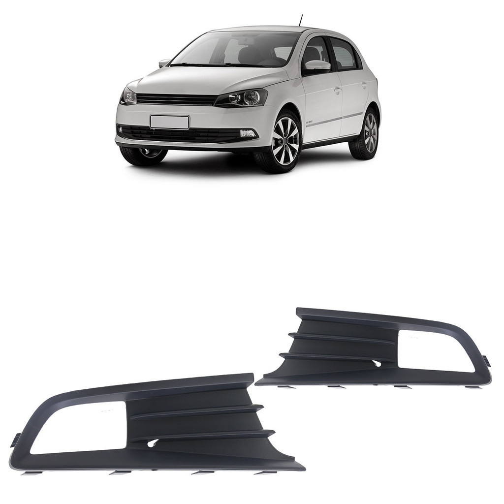 Moldura Grade Milha Gol G6: Deixe Seu Carro Novo!