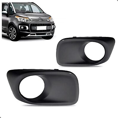 Moldura Milha C3 Aircross 2012 a 2016 – Com Furo | Peça Original